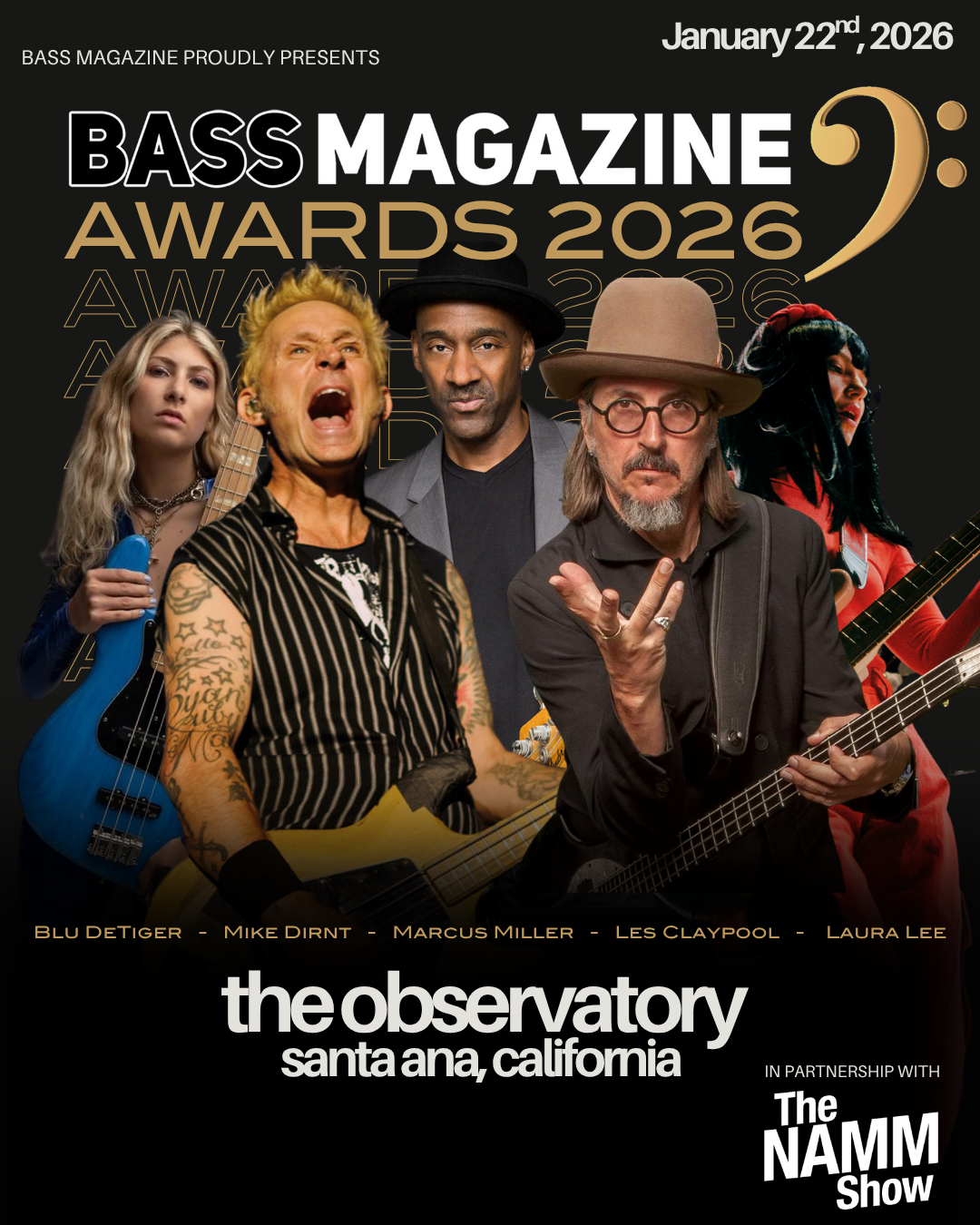Bass Magazine Awards 2026 at The Observatory Santa Ana