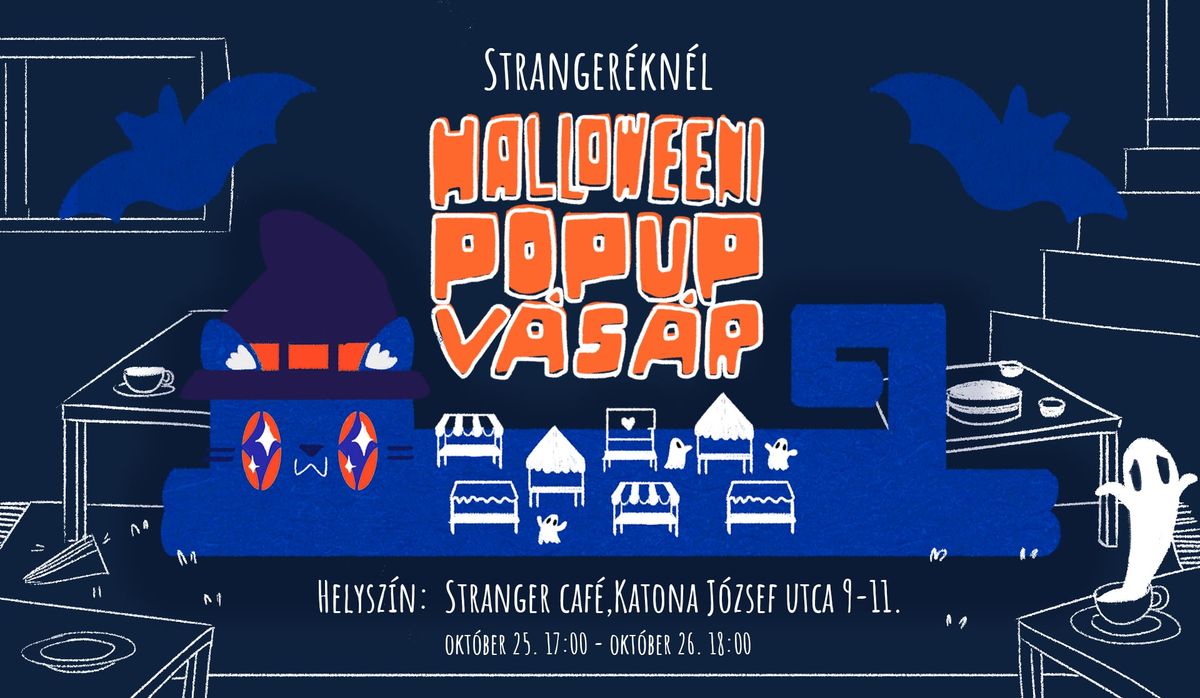 Halloweeni pop-up v\u00e1s\u00e1r Stranger\u00e9kn\u00e9l