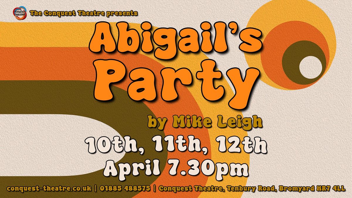 Abigail's Party - Conquest Theatre Production