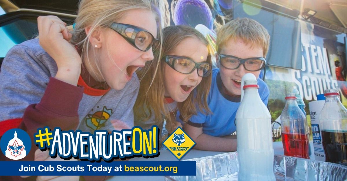 Join Cub Scout Pack 882 in Fairfax, VA for Fun, Friends, Adventure, and a Science Spectacular Show!