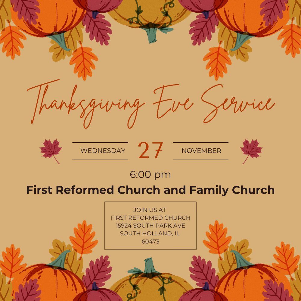 Thanksgiving Eve Service