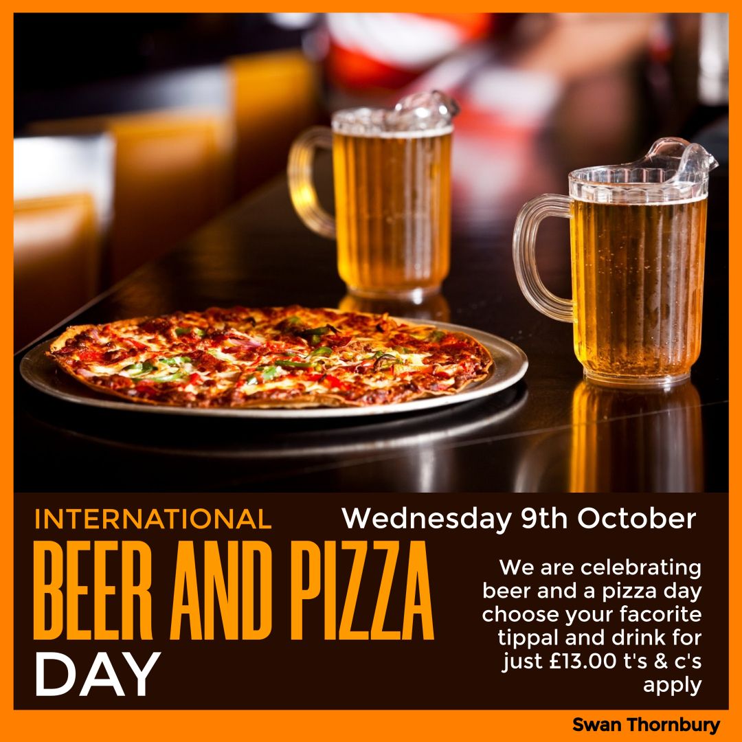 International Beer & Pizza Day