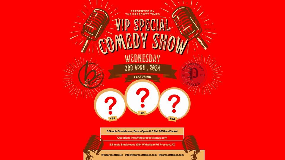 VIP SPECIAL COMEDY NIGHT