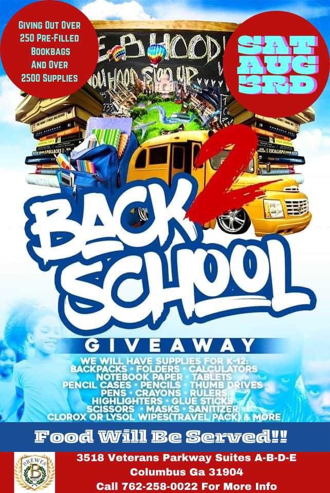 Brewer Financial Firm Back 2 School Giveaway 