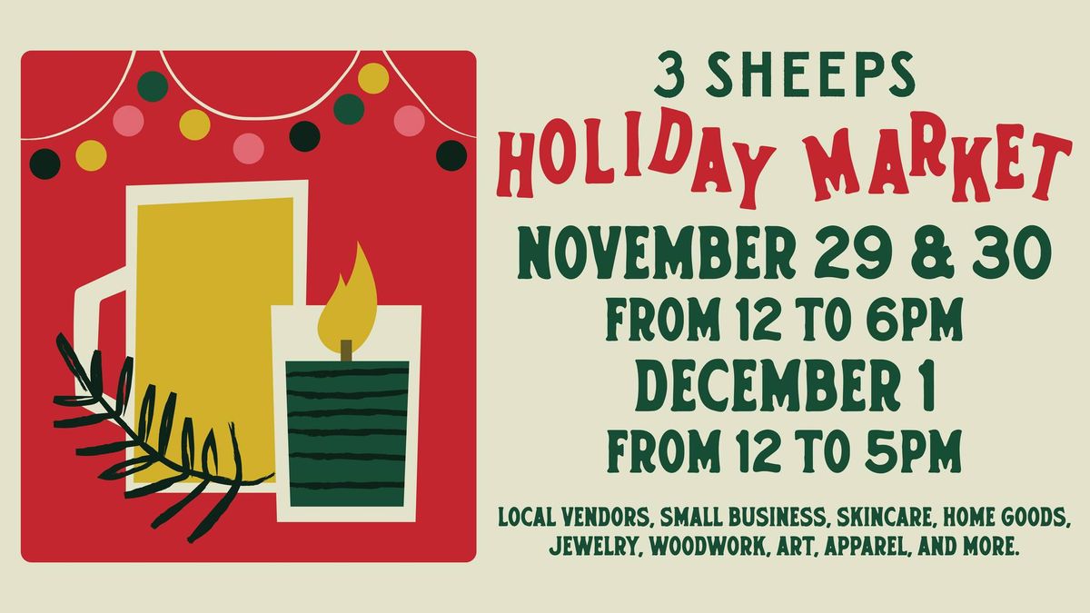 3 Sheeps Holiday Market