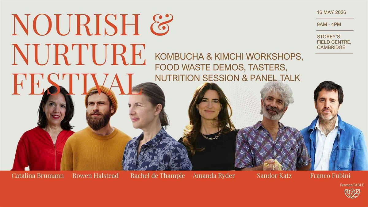 Nourish & Nurture Festival: KIMCHI WORKSHOP + AFTERNOON SESSIONS