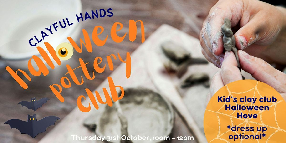 Halloween Pottery Pop-Up for Kids