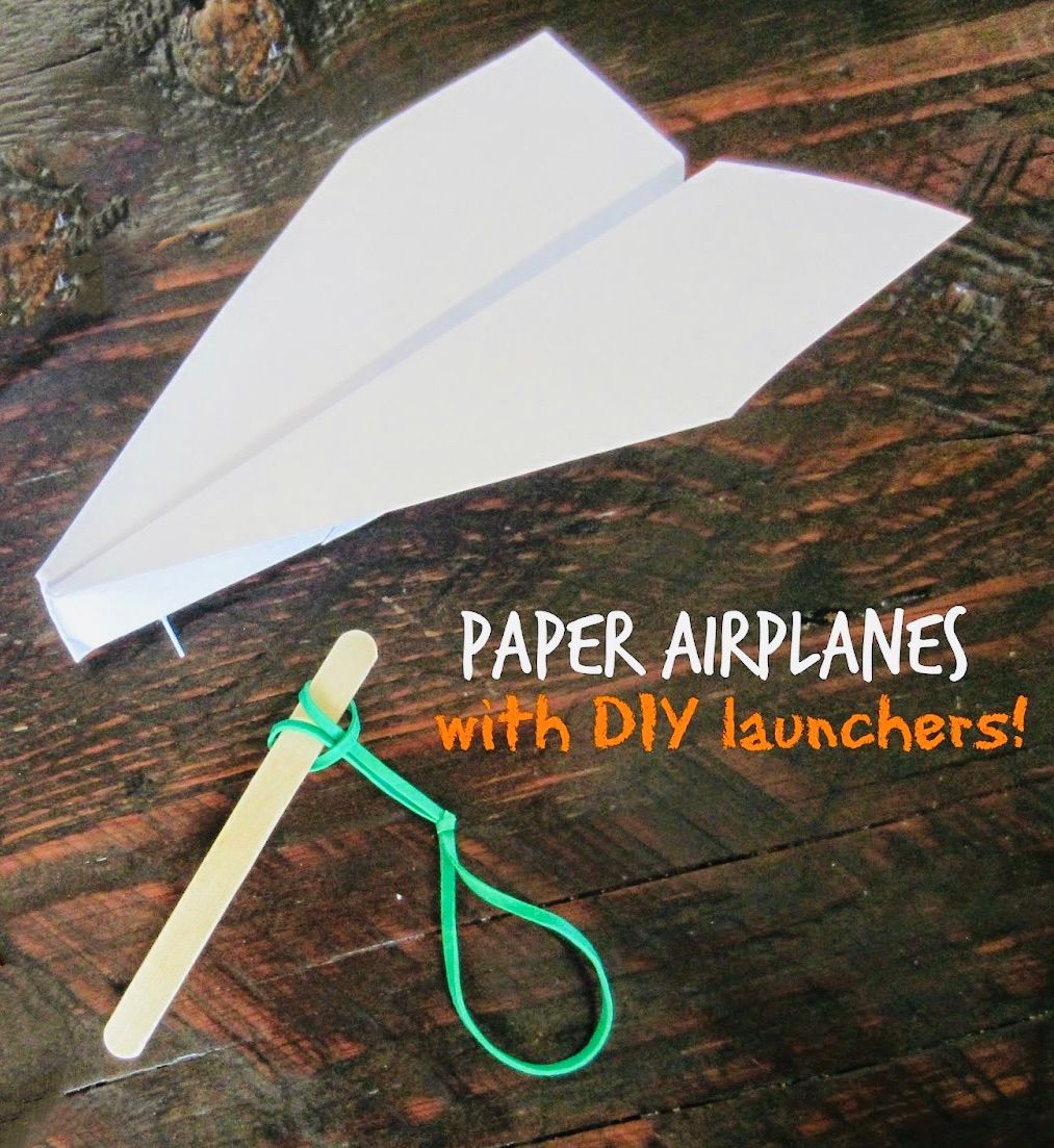 Paper Airplanes and Launchers