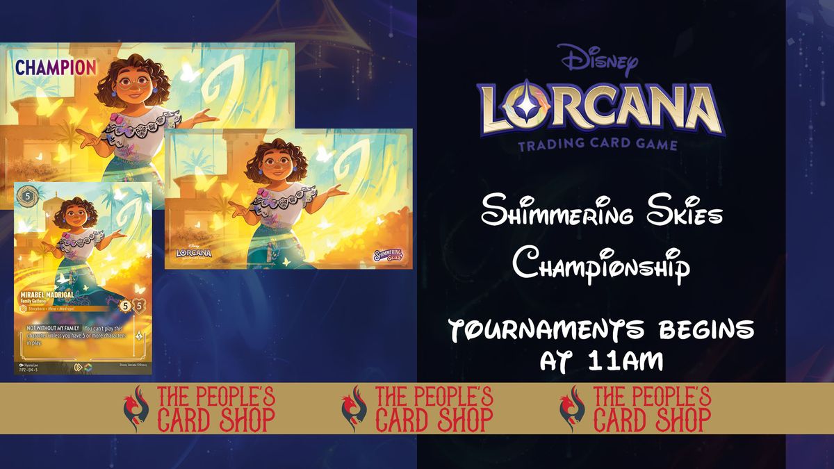 Shimmering Skies Championship Hosted by The People's Card Shop