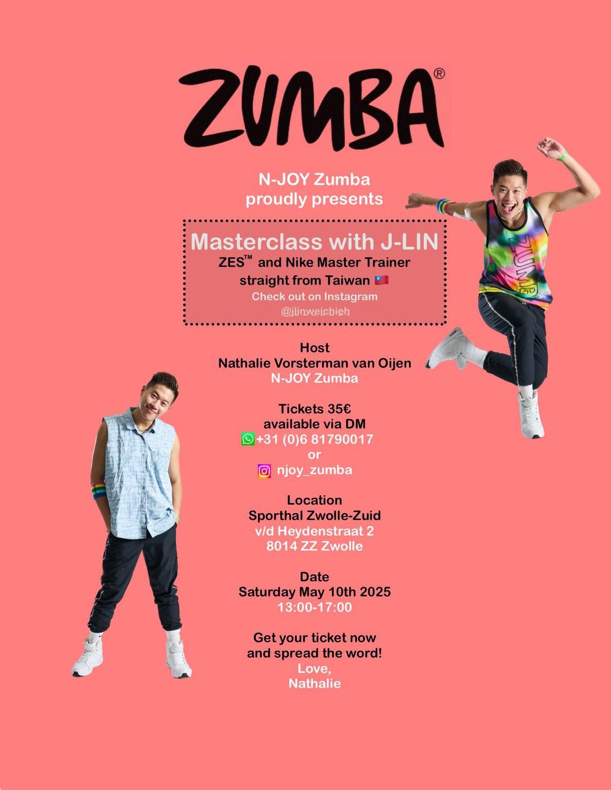 Zumba Masterclass with J-LIN