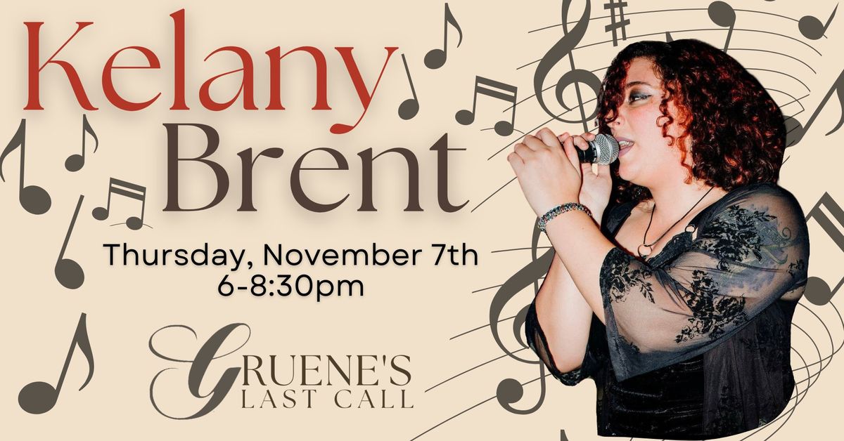 Live Music Thursday: Kelany Brent