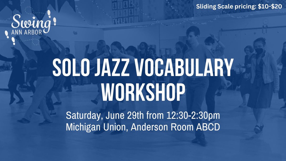 Solo Jazz Vocabulary Workshop