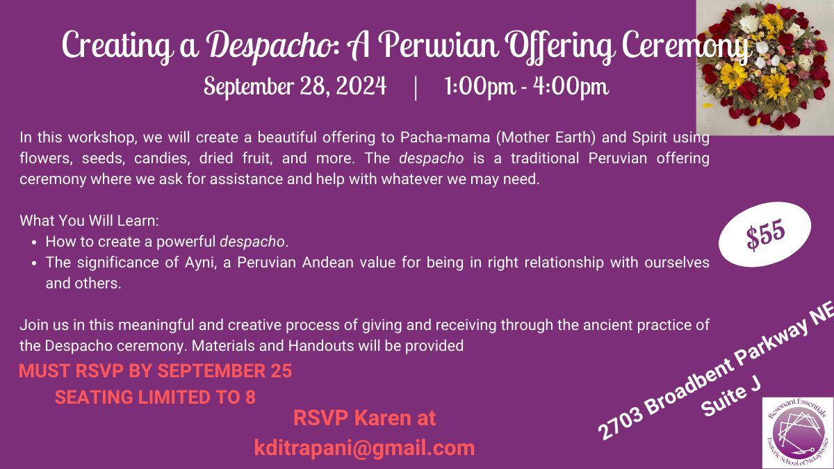 Creating a Despacho: A Peruvian Offering Ceremony