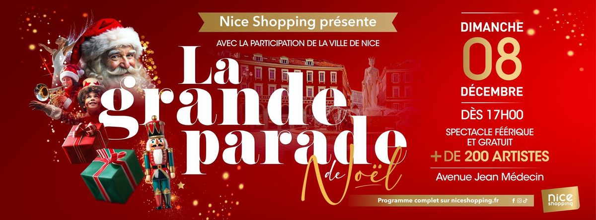 La Grande Parade de No\u00ebl de Nice Shopping