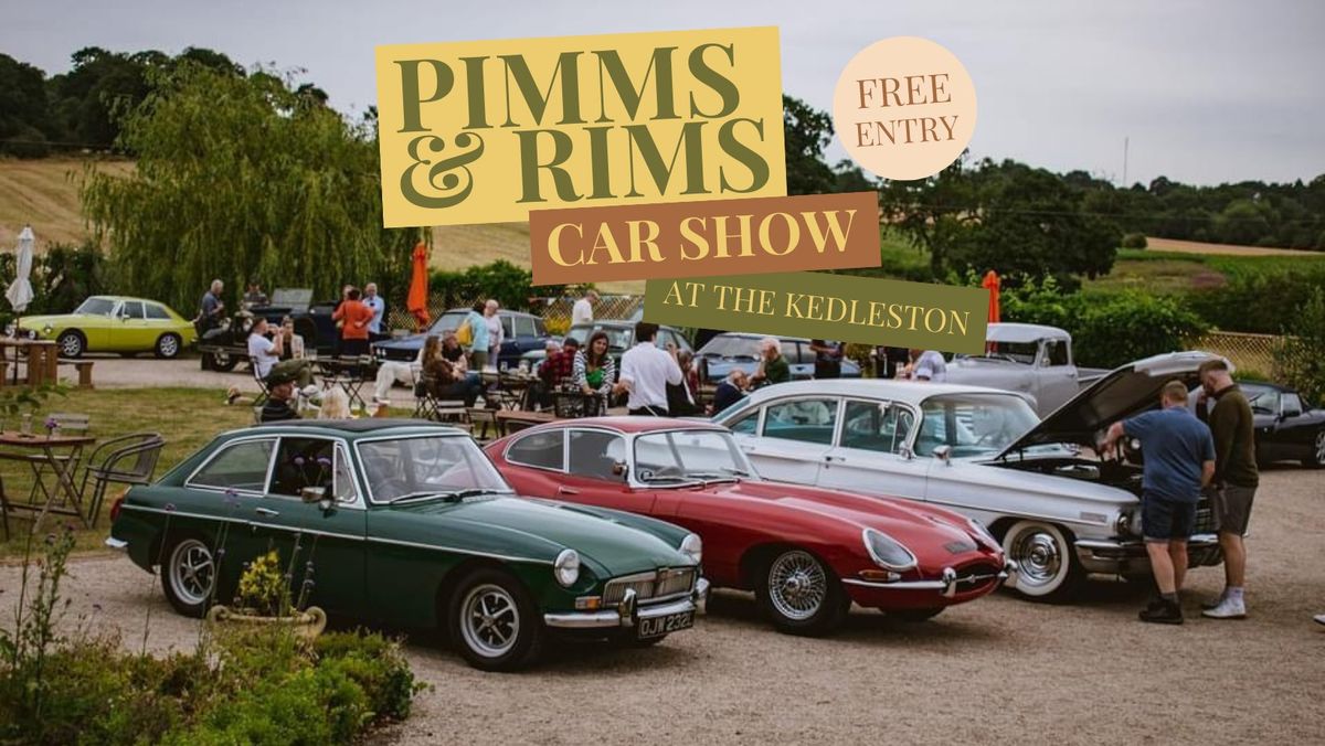 Pimms & Rims Car Show