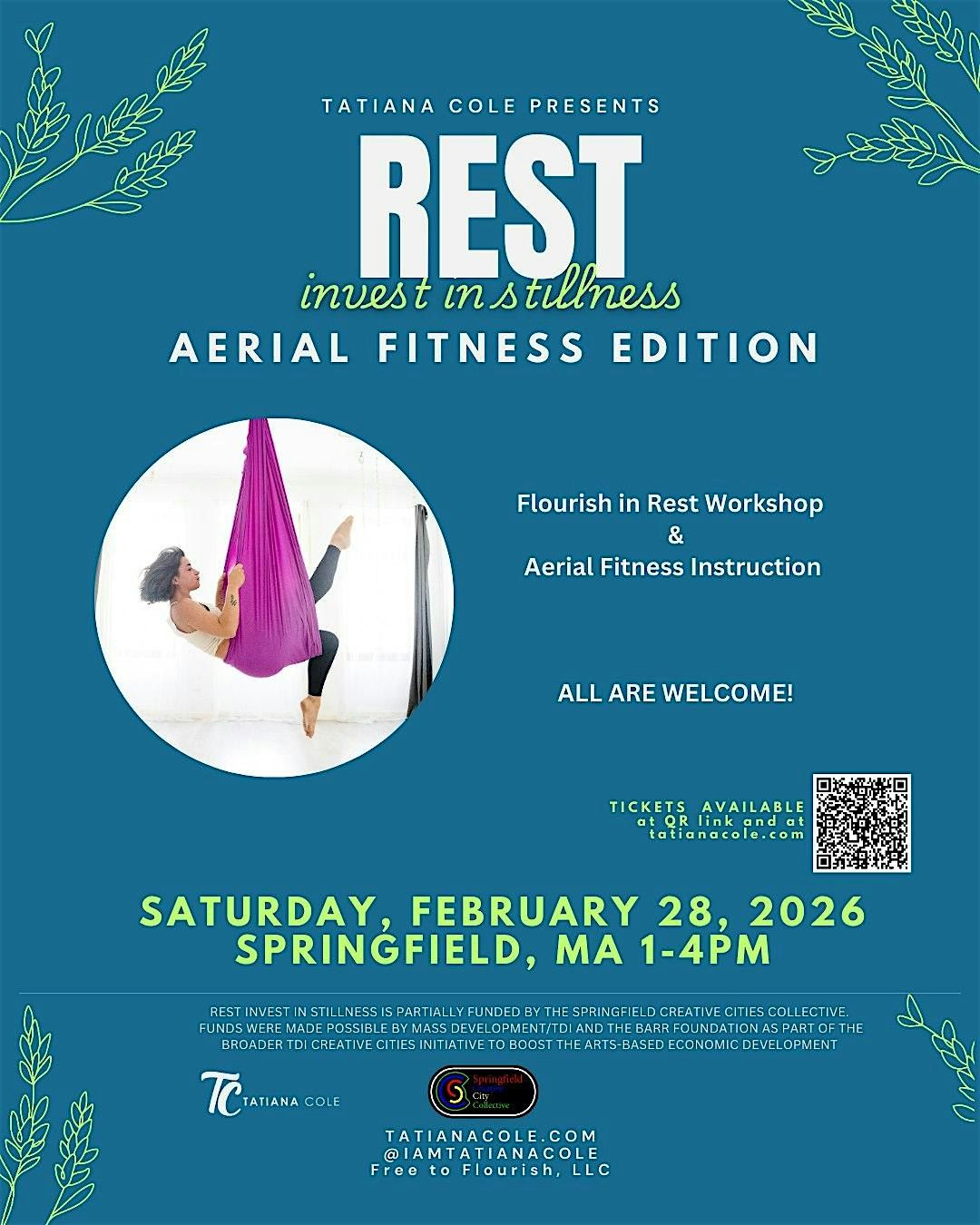 REST | Invest in Stillness - Aerial Fitness Edition