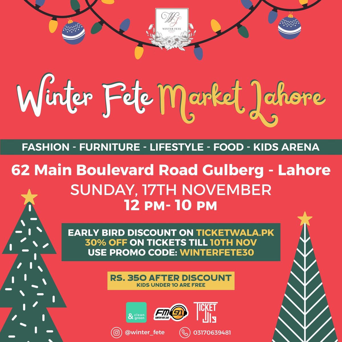 Winter Fete Market Lahore