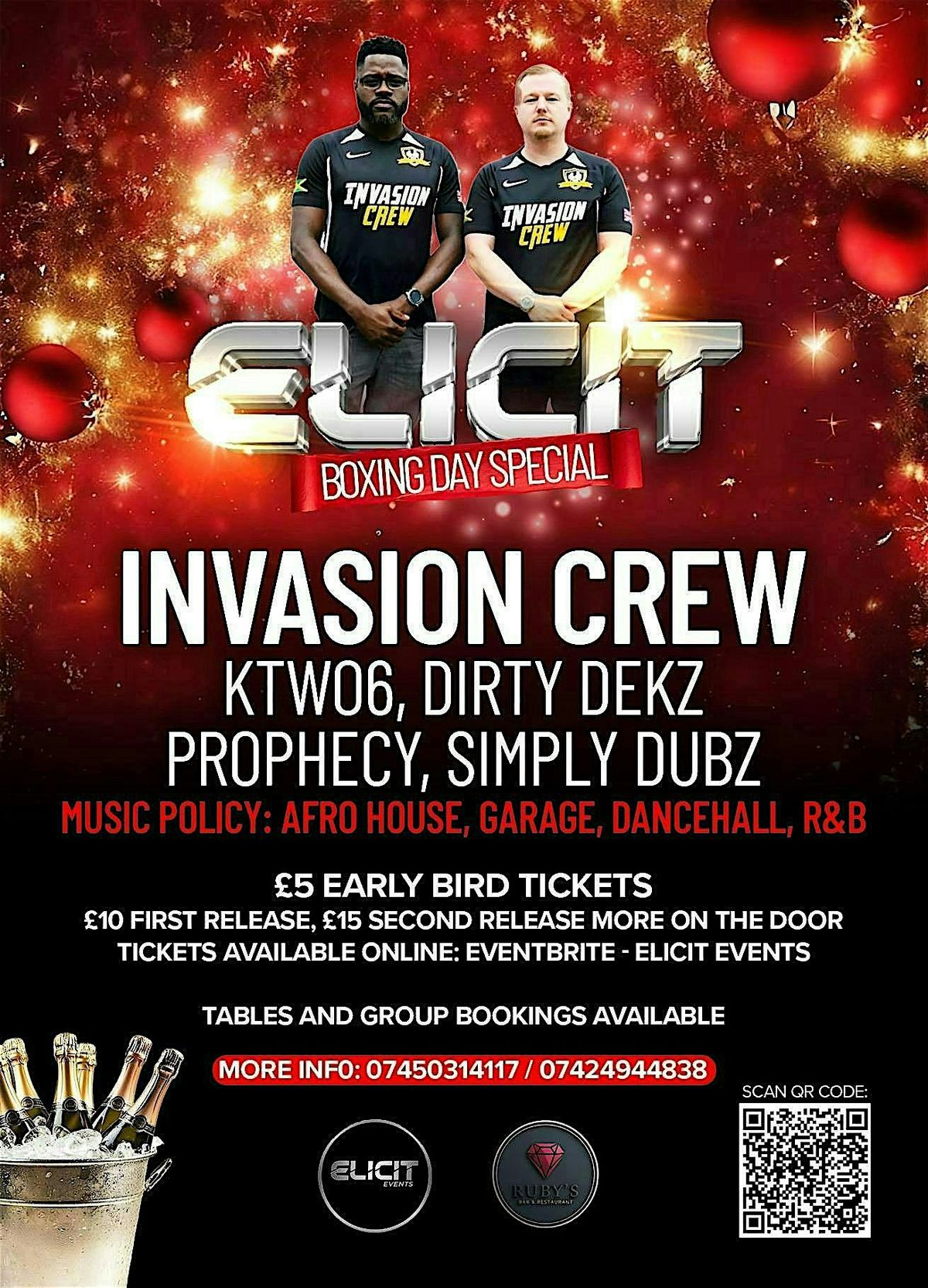 Invasion Crew, Ruby's Bar Bedford