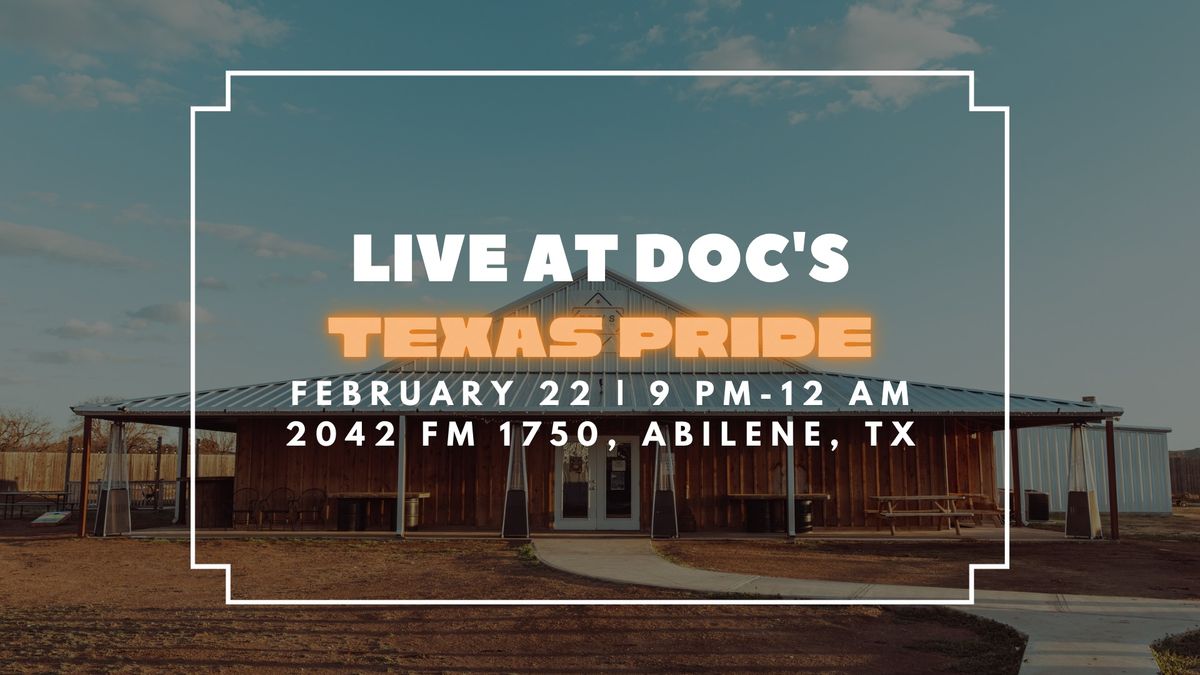 Live at Doc's: Texas Pride