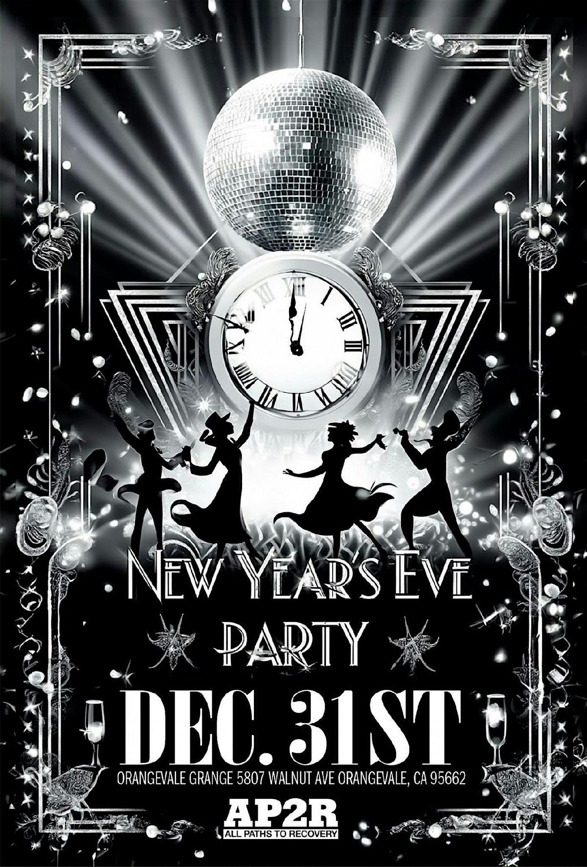 All Paths to Recovery (AP2R) 3rd Annual New Years Eve Party