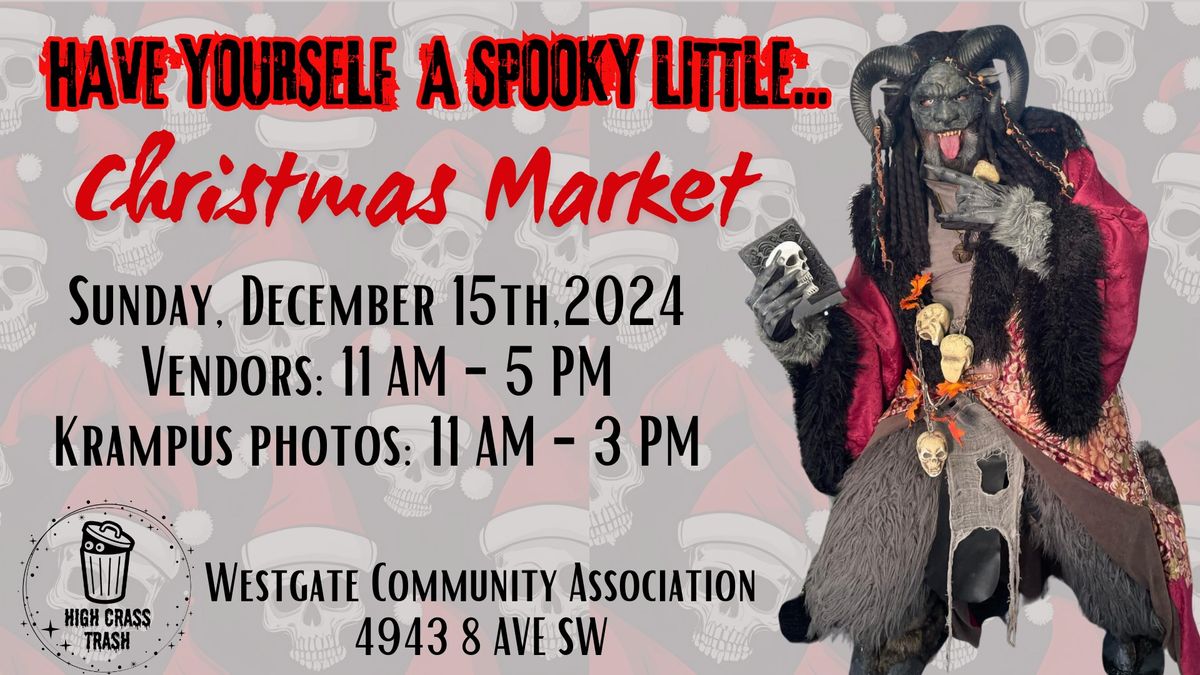 Spooky little Christmas market!