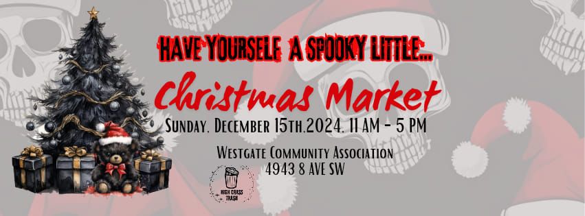 Spooky little Christmas market!