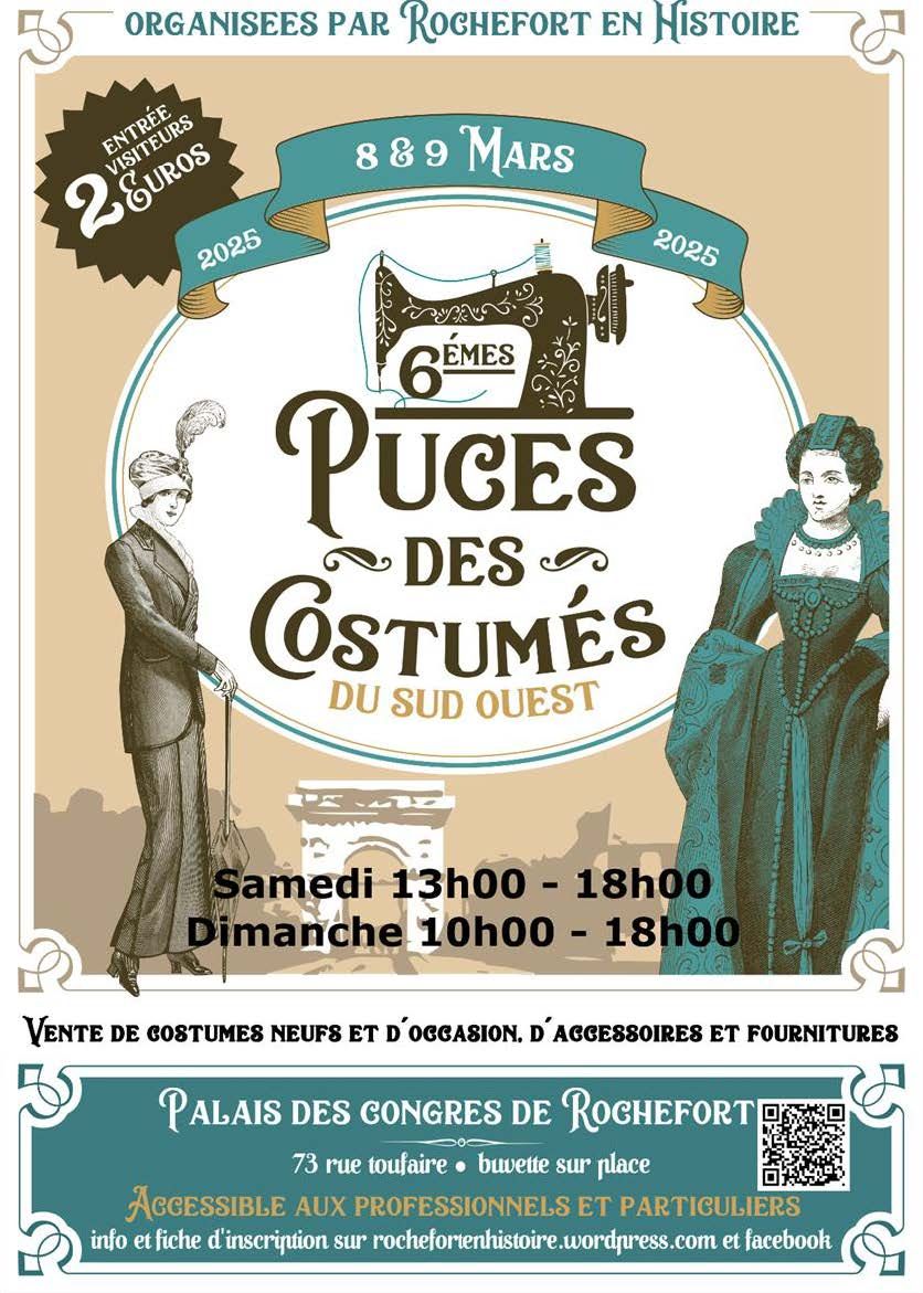 6\u00e8mes Puces des Costum\u00e9s (Rochefort sur mer 17)