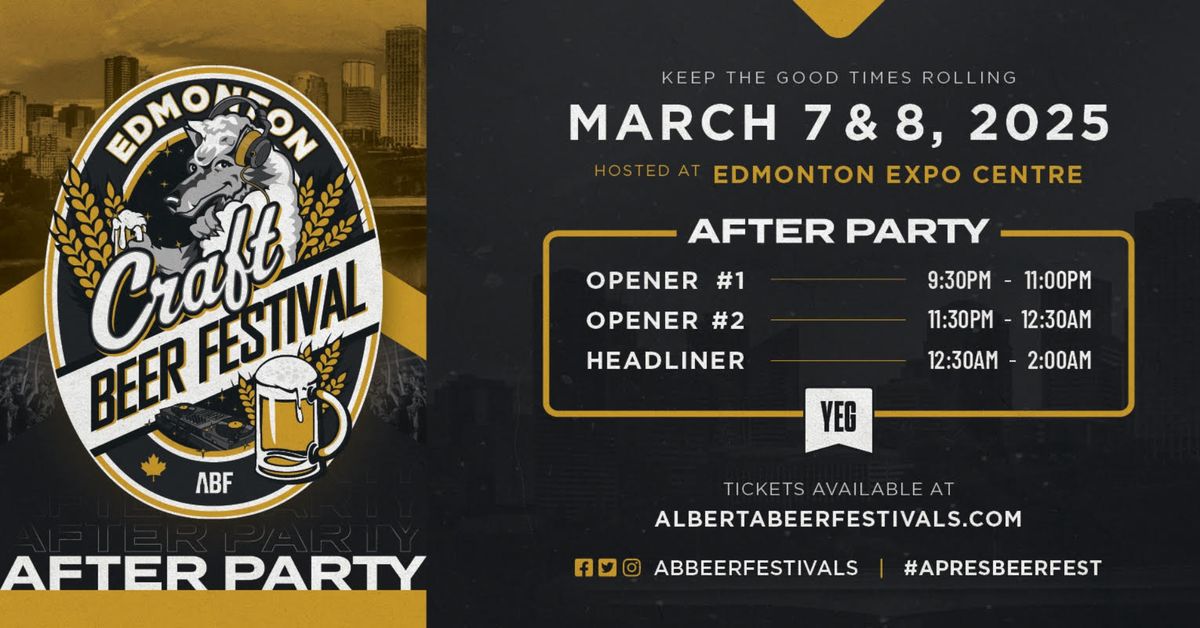 Edmonton Beerfest After Party