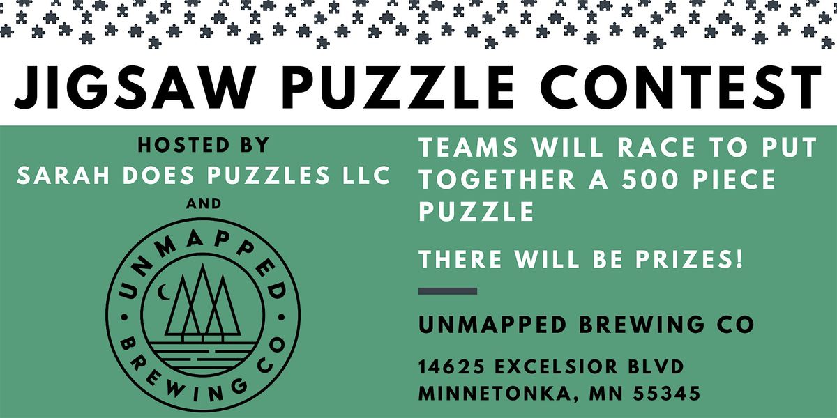 Team Jigsaw Puzzle Contest at Unmapped Brewing Co - February 2026