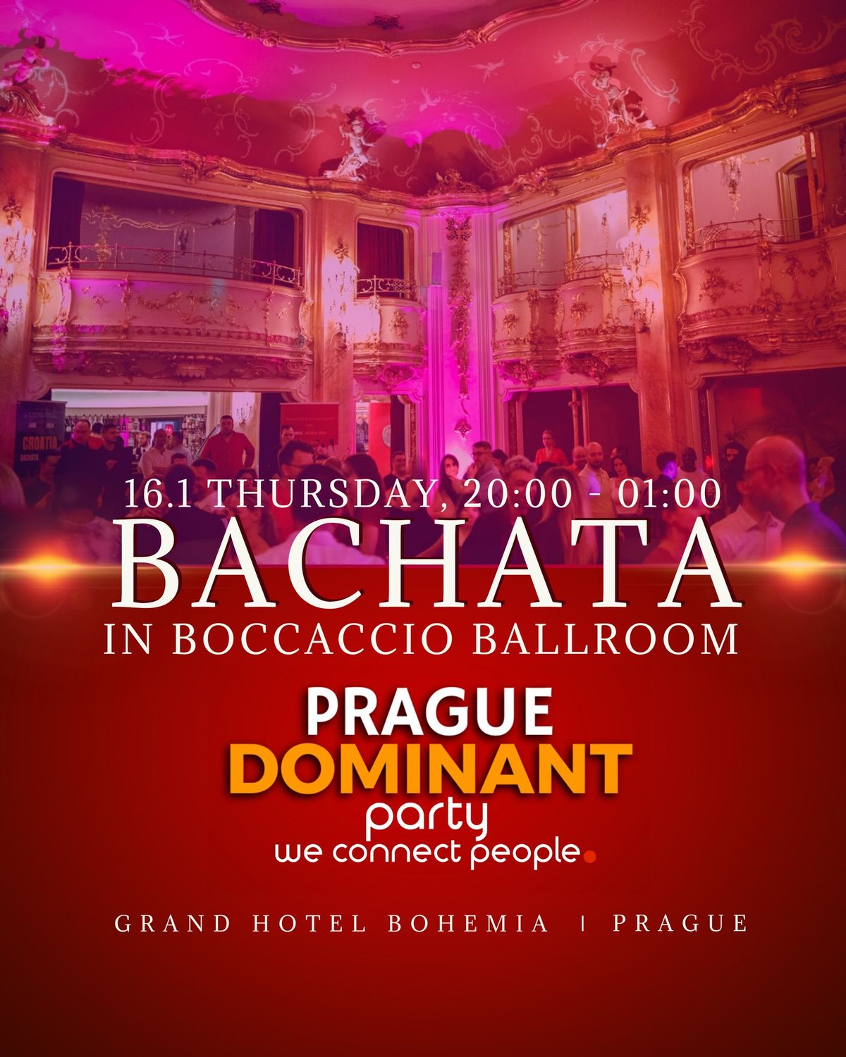 Dominant party: Bachata in Boccaccio Ballroom