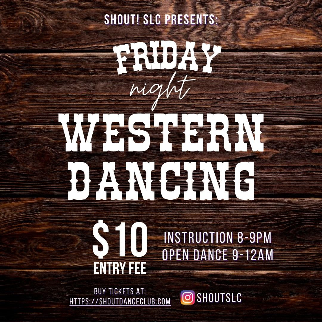 Western Dancing at SHOUT!