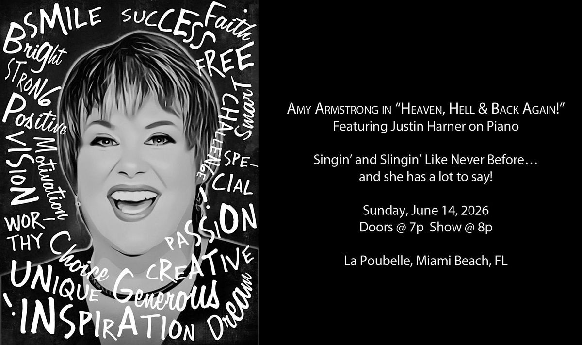 AMY ARMSTRONG Cabaret at La Poubelle!