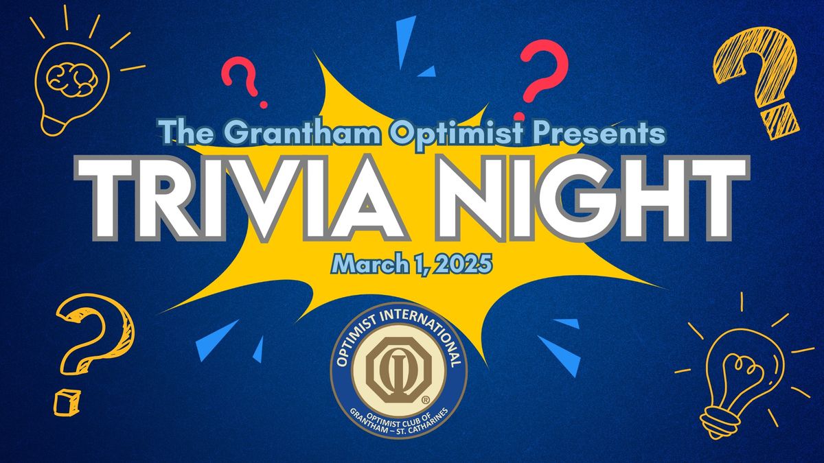 Grantham Optimist Spring Trivia