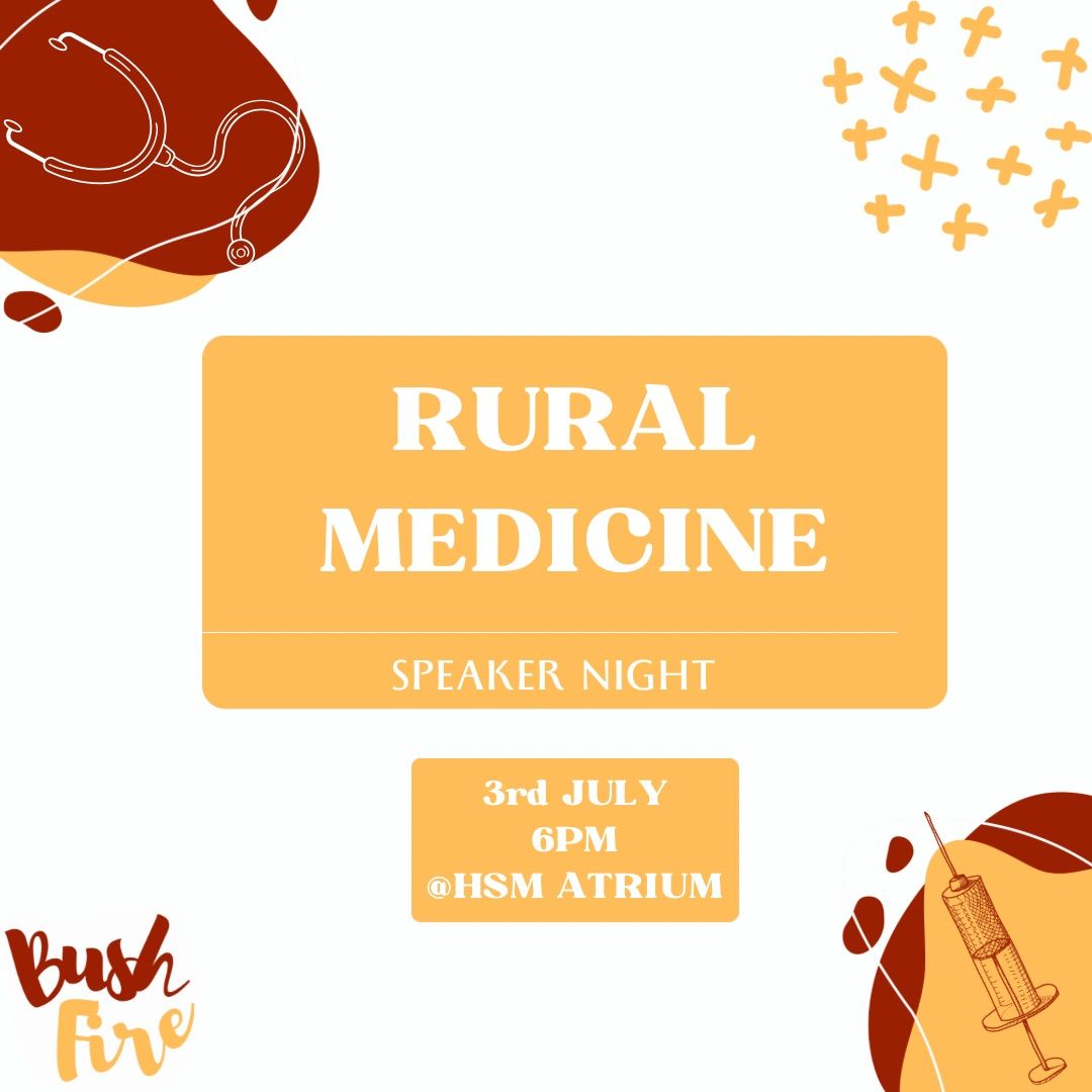 Rural Medicine Speaker Night