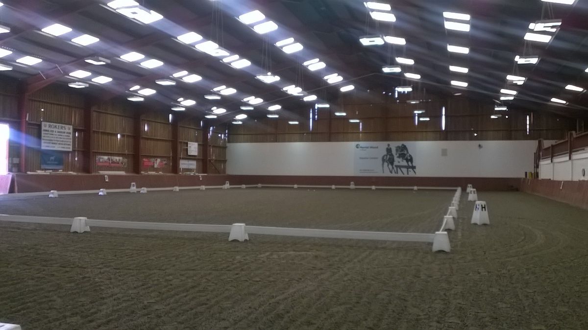 Short Dressage Arena Hire - Banner End