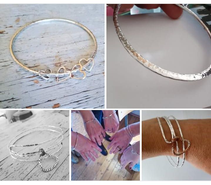 Saturday silver bangle workshop-make to fit you!