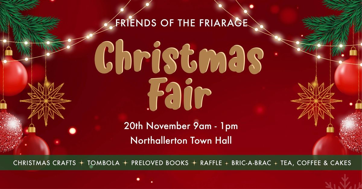 Friends of the Friarage Christmas Fair