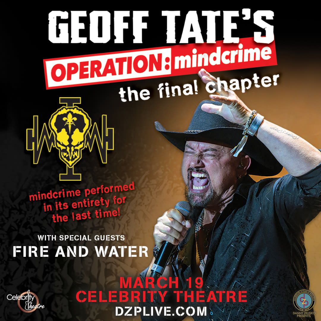 Geoff Tate at Celebrity Theatre