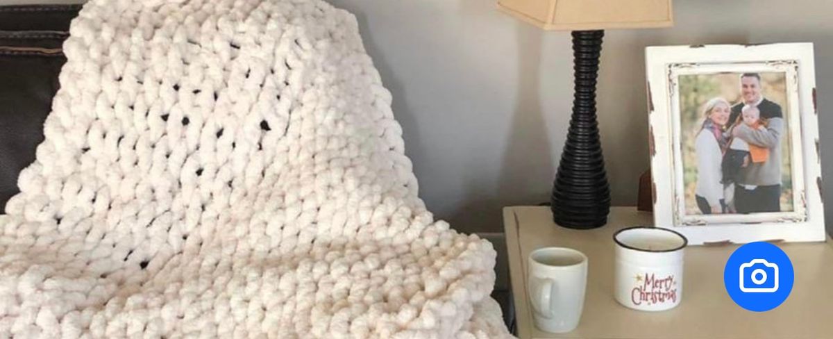 Chunky Knit Blanket 