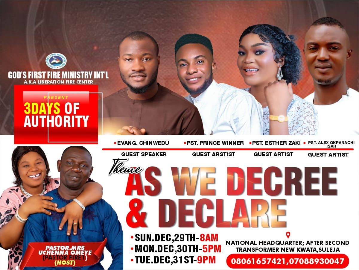 Royal Decree and Declaration