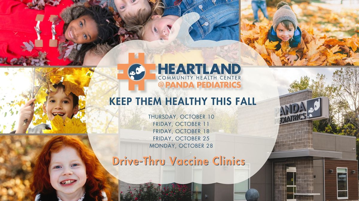 \ud83c\udf41Fall Drive-Thru Vaccine Clinics at Panda Pediatrics \ud83d\udc3c