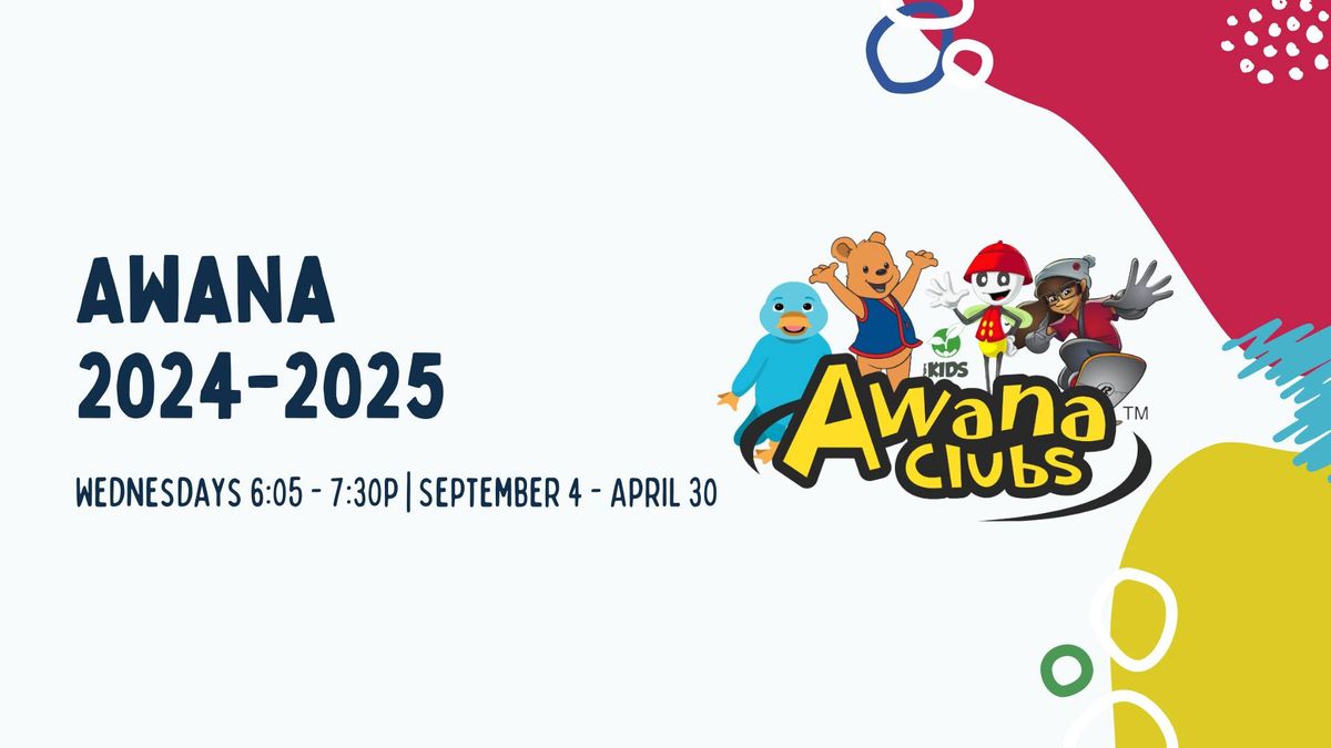 Awana 2024 - 2025