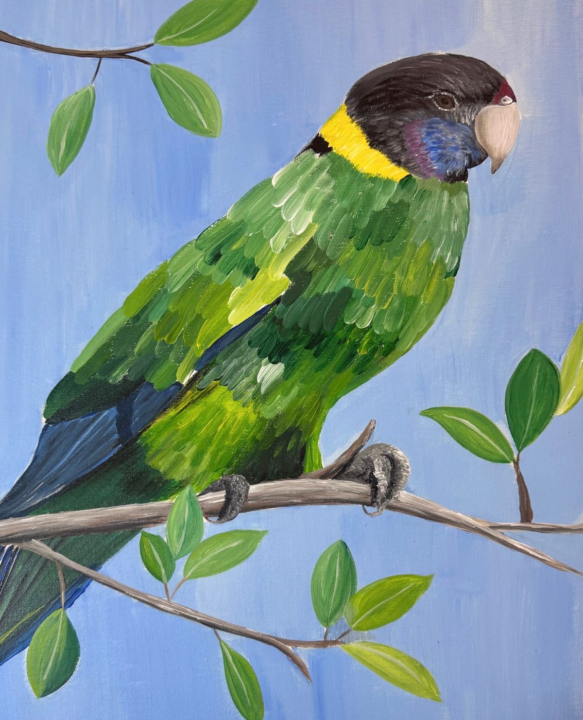  Saturday 29th November 1pm "28 Parrot" by Joanne Barnes