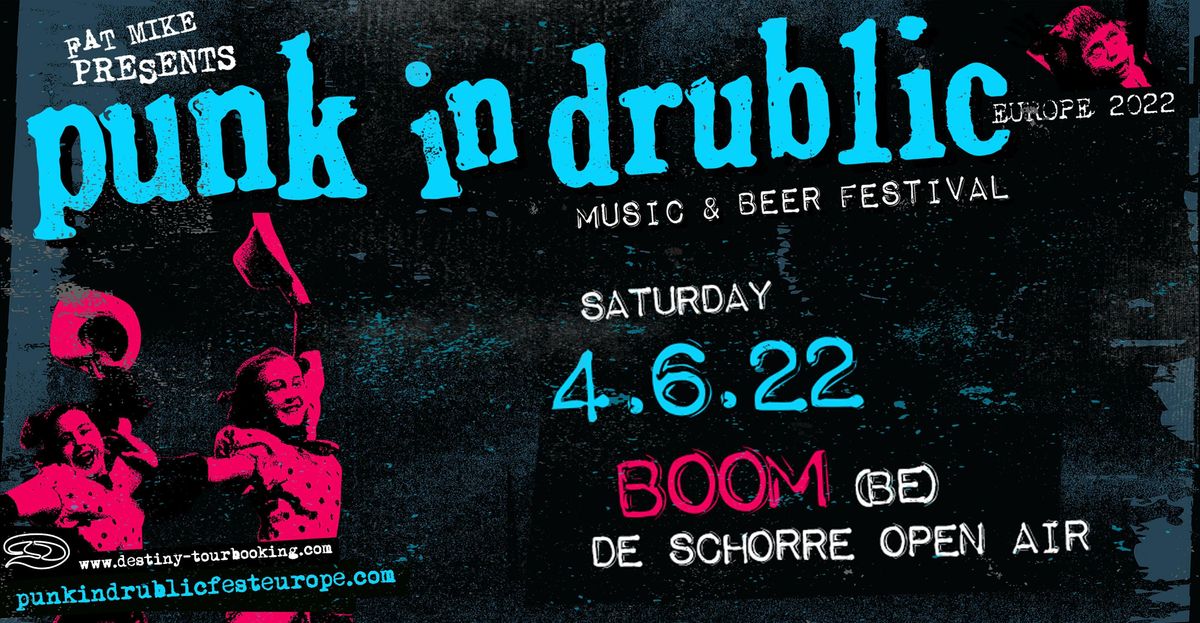 Punk In Drublic 2022 Boom Provinciaal Recreatiedomein De Schorre Boom 4 June 2022 Camp Punk In Drublic 2022 Map