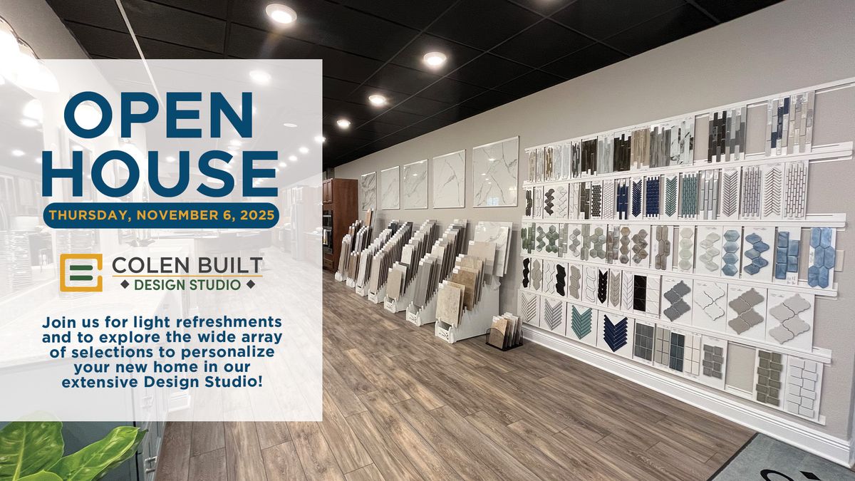 Colen Built Design Studio Open House