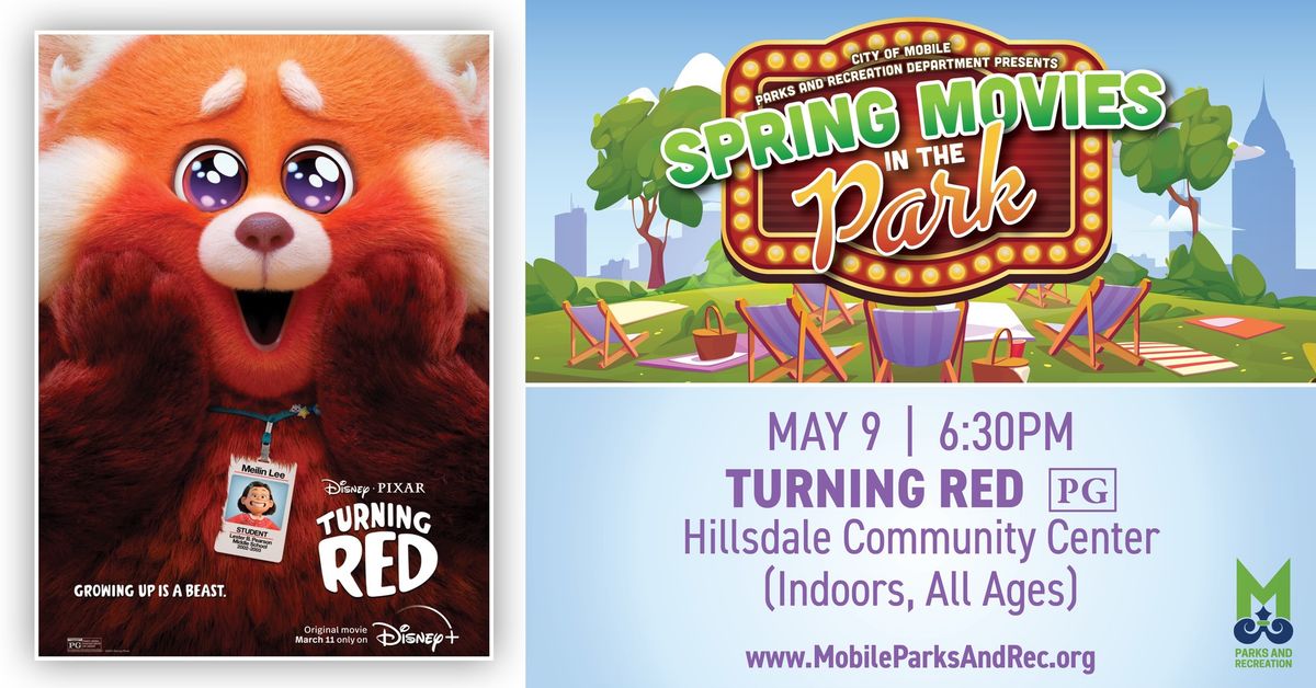Movies in the Park: Turning Red