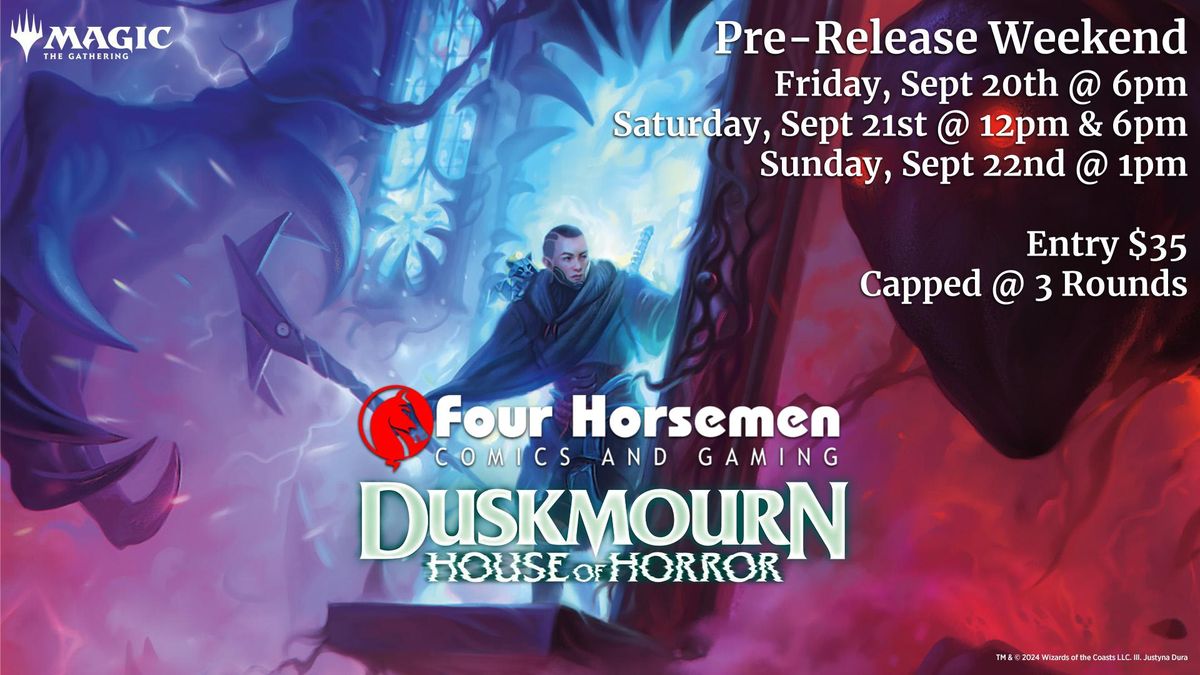 MTG Duskmourn House of Horror Pre-Release