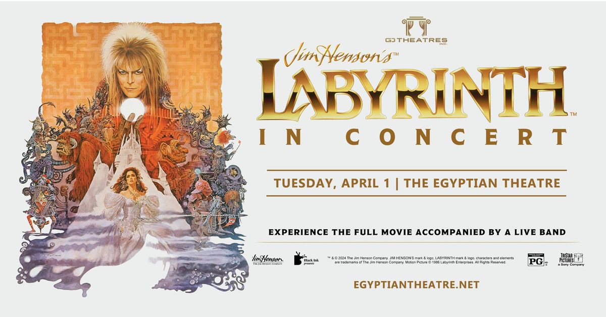 Jim Henson\u2019s Labyrinth: In Concert