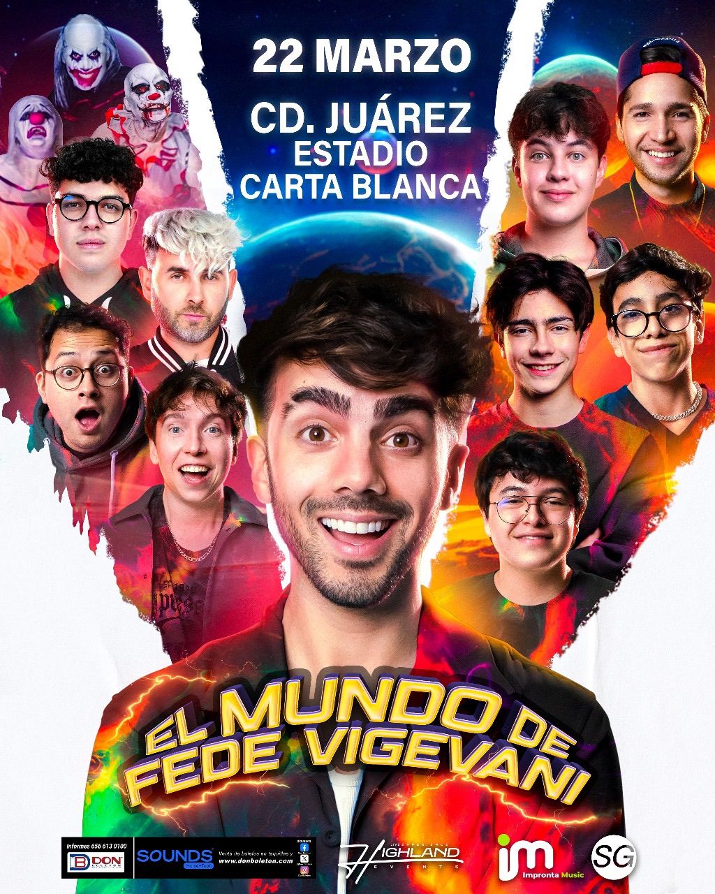 FEDE VIGEVANI en Ciudad Ju\u00e1rez 2025