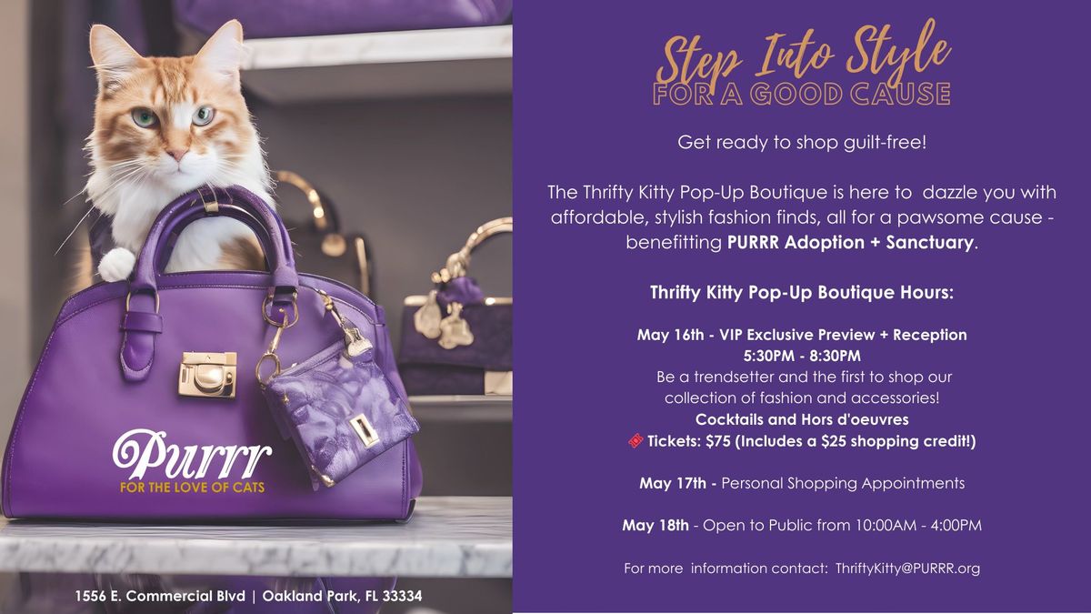 Thrifty Kitty Pop-Up Boutique